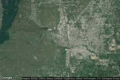 Vue aérienne de Chaguanas