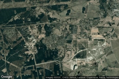Vue aérienne de Kohtla-Nõmme vald
