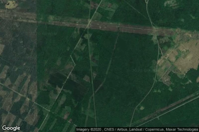 Vue aérienne de Vaivara vald