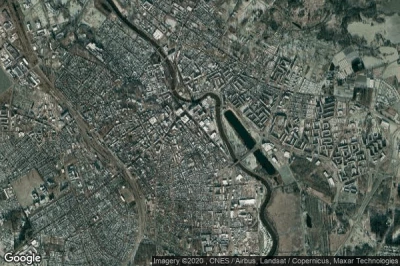Vue aérienne de Tartu linn
