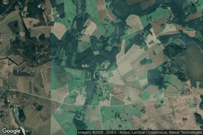 Vue aérienne de Lasva vald