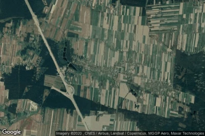 Vue aérienne de Zyrzyn
