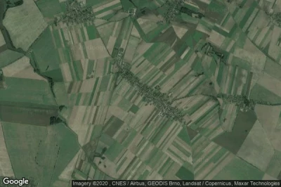 Vue aérienne de Powiat brzeski