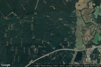 Vue aérienne de Powiat bolesławiecki