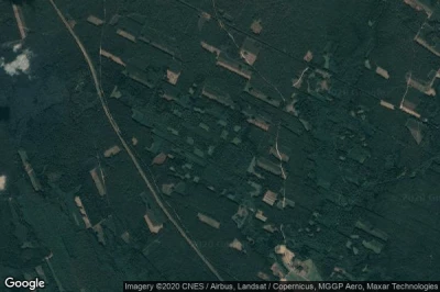 Vue aérienne de Powiat augustowski