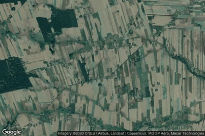 Vue aérienne de Powiat pułtuski