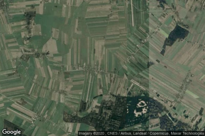 Vue aérienne de Powiat radomszczański