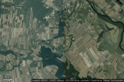 Vue aérienne de Powiat krapkowicki