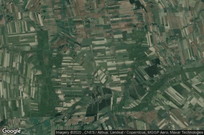 Vue aérienne de Powiat kolski