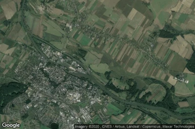 Vue aérienne de Skarbimierz