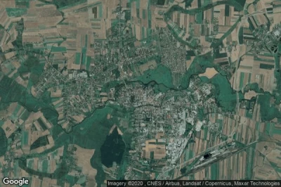 Vue aérienne de Hrubieszów