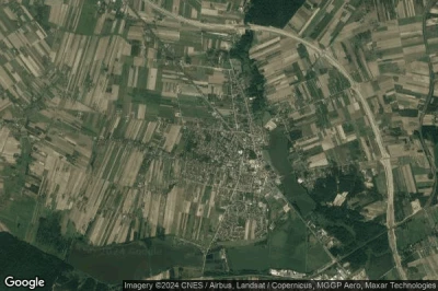 Vue aérienne de Ryki