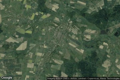 Vue aérienne de Mirsk