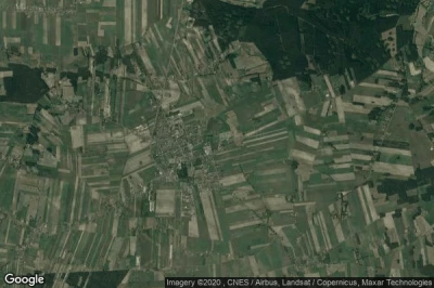 Vue aérienne de Rychwał