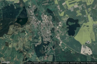Vue aérienne de Prabuty