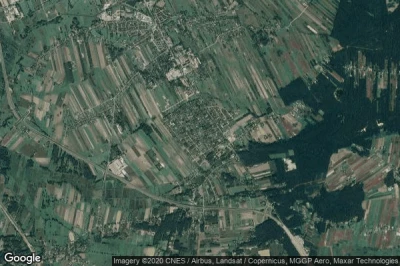 Vue aérienne de Sulbiny Gorne