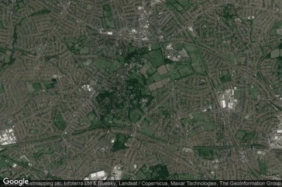 Vue aérienne de London Borough of Harrow
