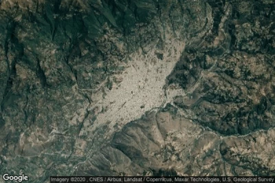 Vue aérienne de San Pedro De Cachora