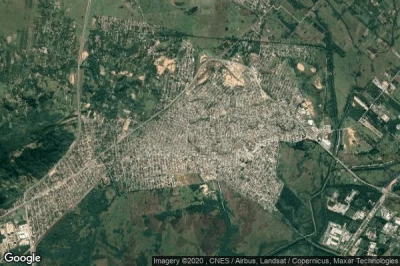 Vue aérienne de Bairro Vista Alegre