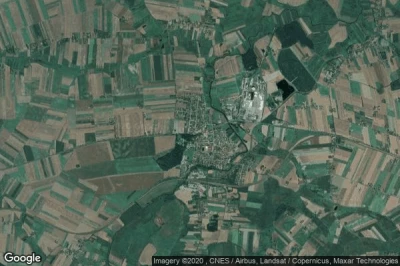 Vue aérienne de Werbkowice