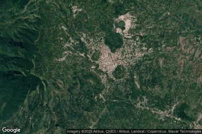 Vue aérienne de Kisanata