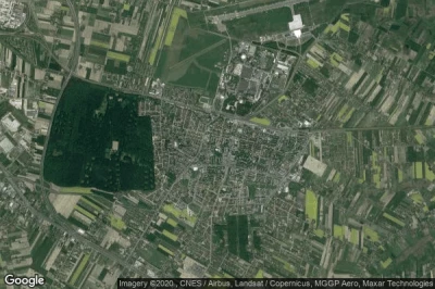 Vue aérienne de Swidnik