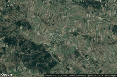 Vue aérienne de Solec-Zdroj