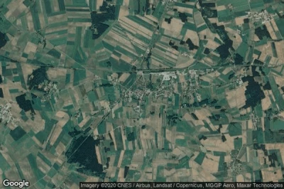 Vue aérienne de Sniadowo