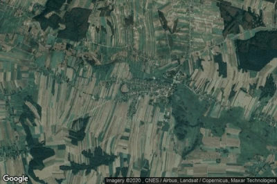 Vue aérienne de Skierbieszow