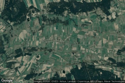 Vue aérienne de Rzewnie