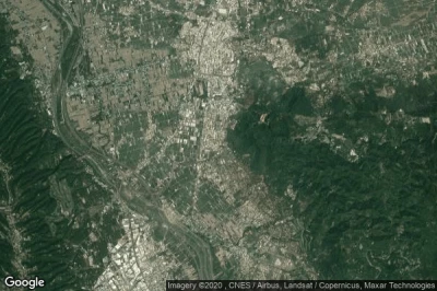 Vue aérienne de Zhongxing New Village