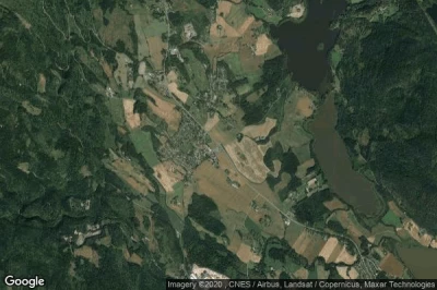 Vue aérienne de Hof