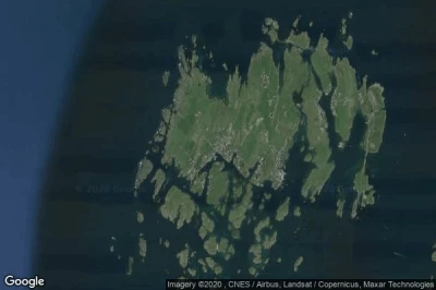 Vue aérienne de Ystabohamn