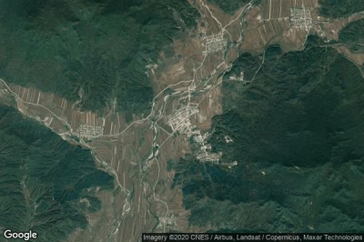 Vue aérienne de Songfengshan