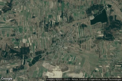 Vue aérienne de Olesnica