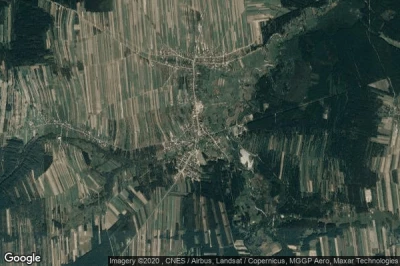 Vue aérienne de Odrzywol