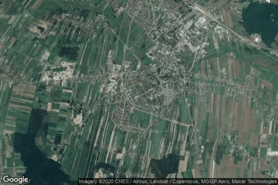Vue aérienne de Nowy Łuków