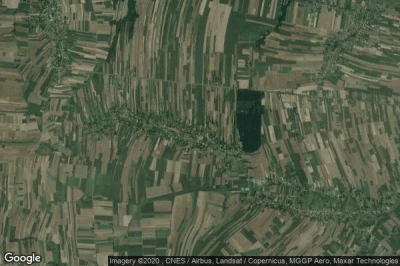 Vue aérienne de Nowosielce