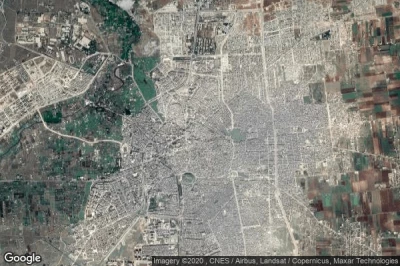 Vue aérienne de Ḩayy al Ḩamīdīyah