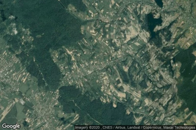 Vue aérienne de Niebocko