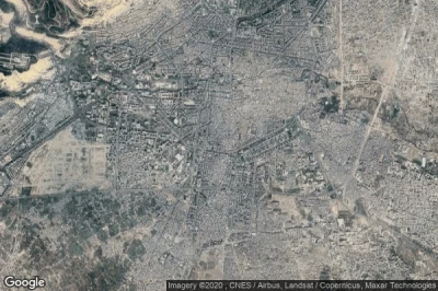 Vue aérienne de Al Mujtahid