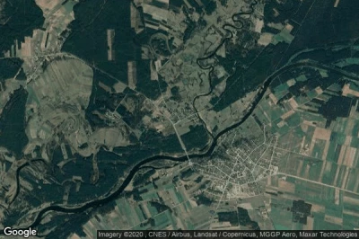 Vue aérienne de Morgowniki
