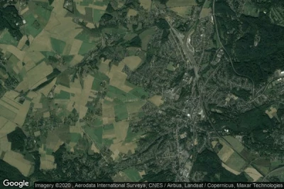 Vue aérienne de Ottignies-Louvain-la-Neuve