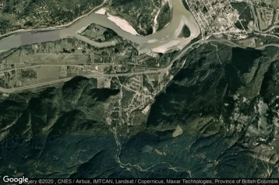 Vue aérienne de Silver Creek