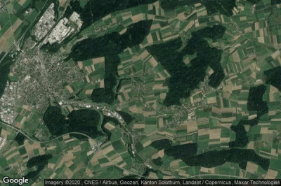 Vue aérienne de Ammerzwil