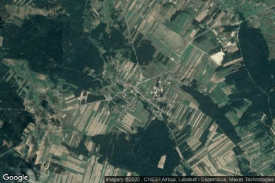 Vue aérienne de Krasocin