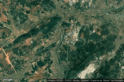 Vue aérienne de Luzhou