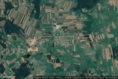Vue aérienne de Jedwabne