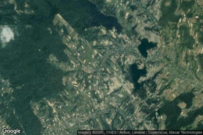 Vue aérienne de Jablonka