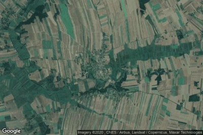 Vue aérienne de Grabowiec